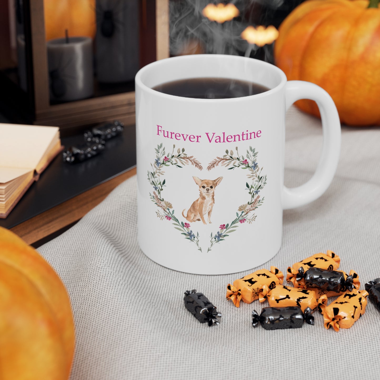 Chihuahua Dog Mug - Furever Valentine